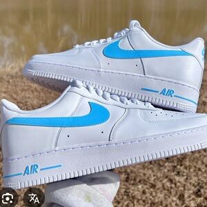 Nike Custom Sky Blue Air Force 1’s
